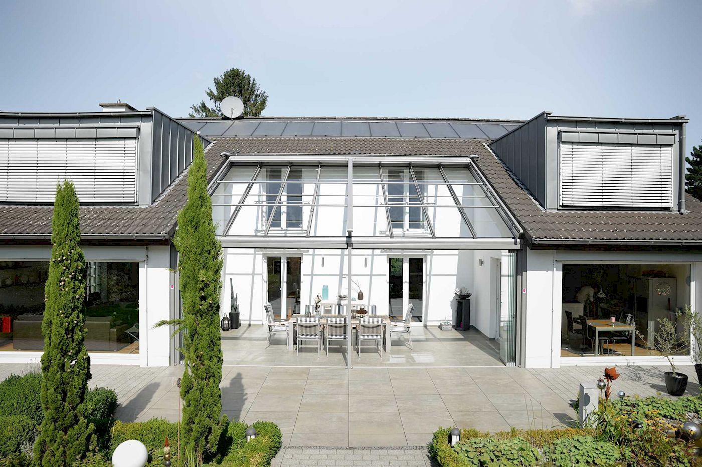 Aluminium-Terrassenüberdachung